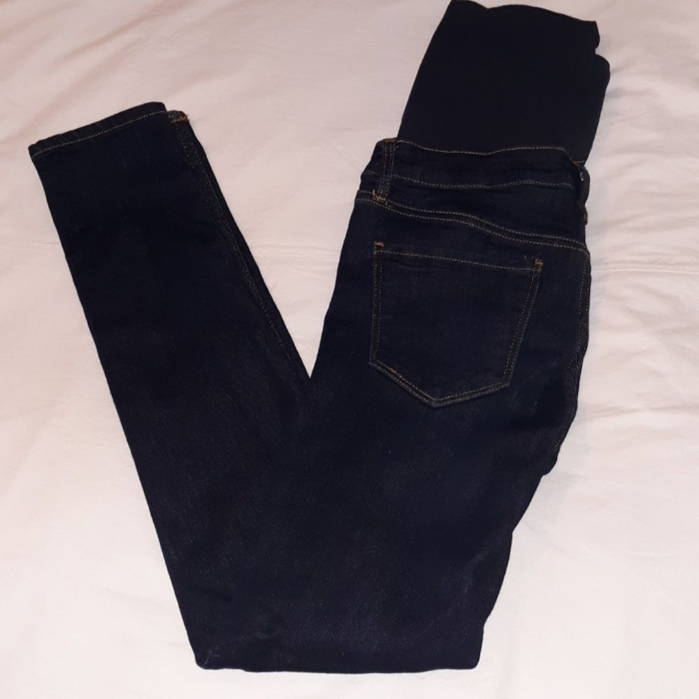 H&M Maternity Skinny Jeans Full Panel Size 4